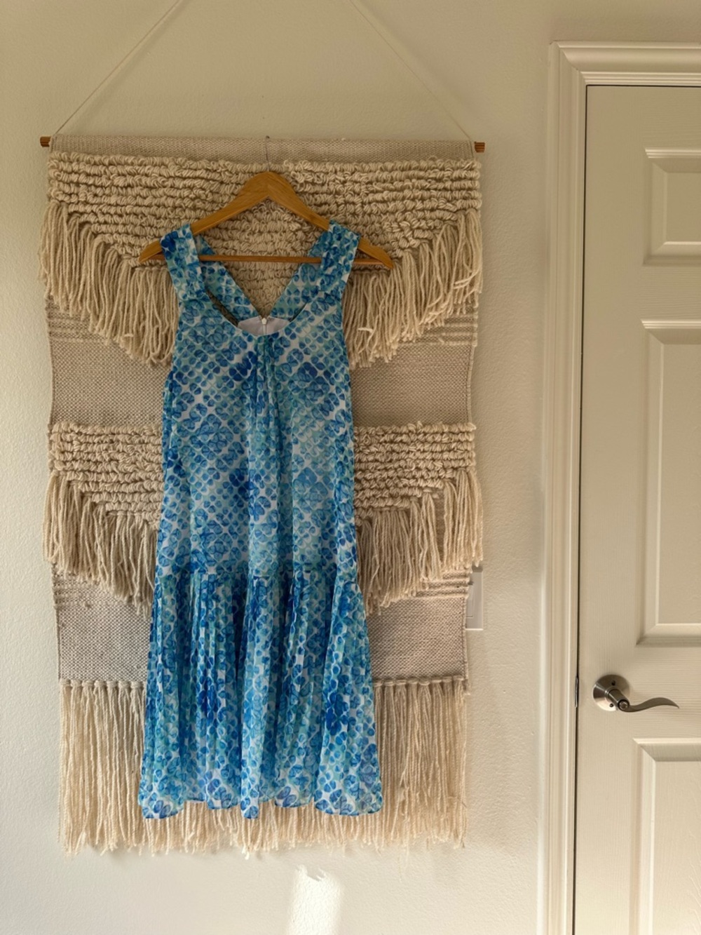 Shoshanna Watercolor Pleated Dress NWT